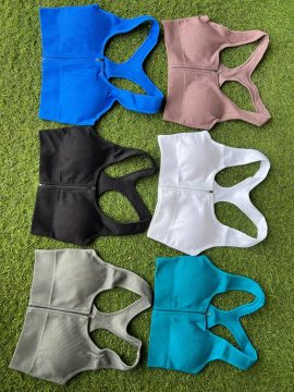 ZIPPED BRA